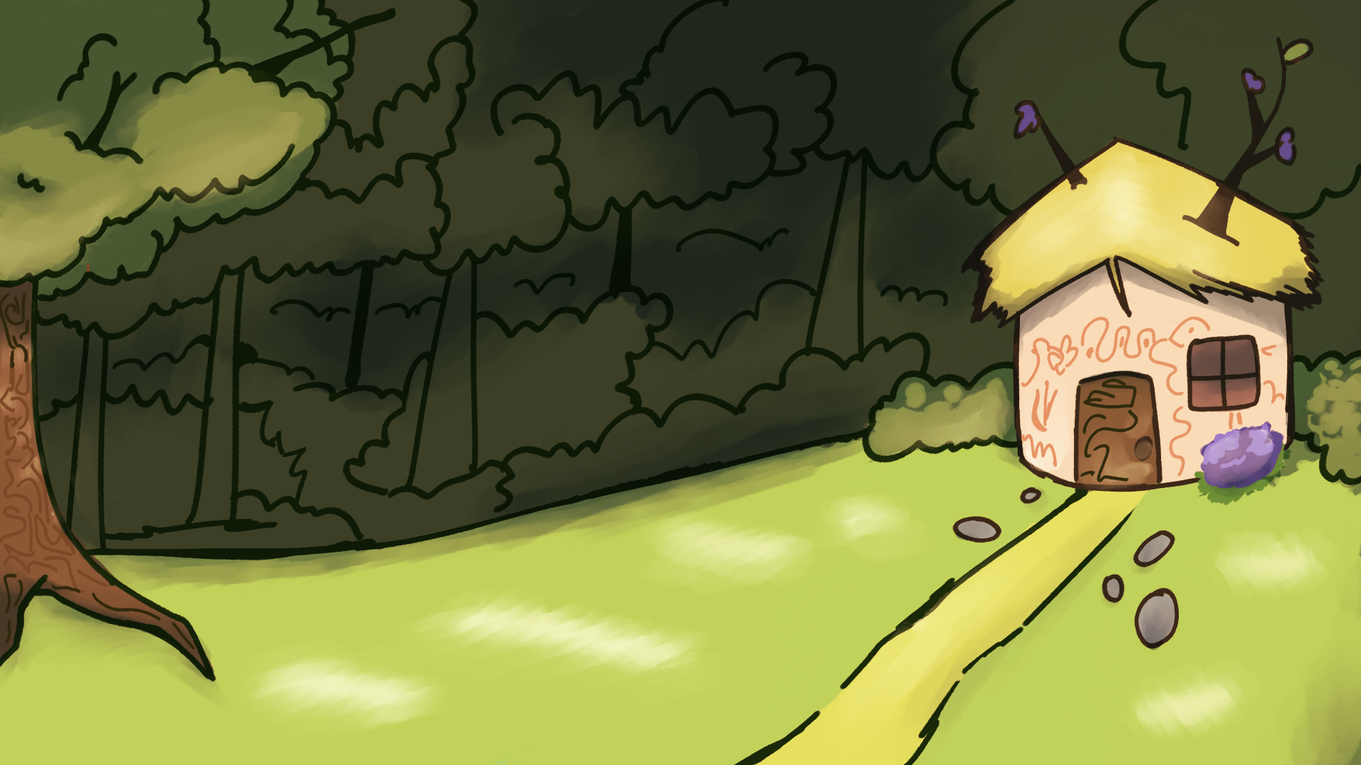 Lynn's forest hut